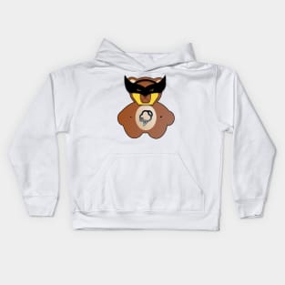 WOLVERINE GRUMPY TEDDY Kids Hoodie